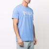 Polo Ralph Lauren Letter Print Loose Short Sleeve T-Shirt Men Tops Light-Blue 710860829-002