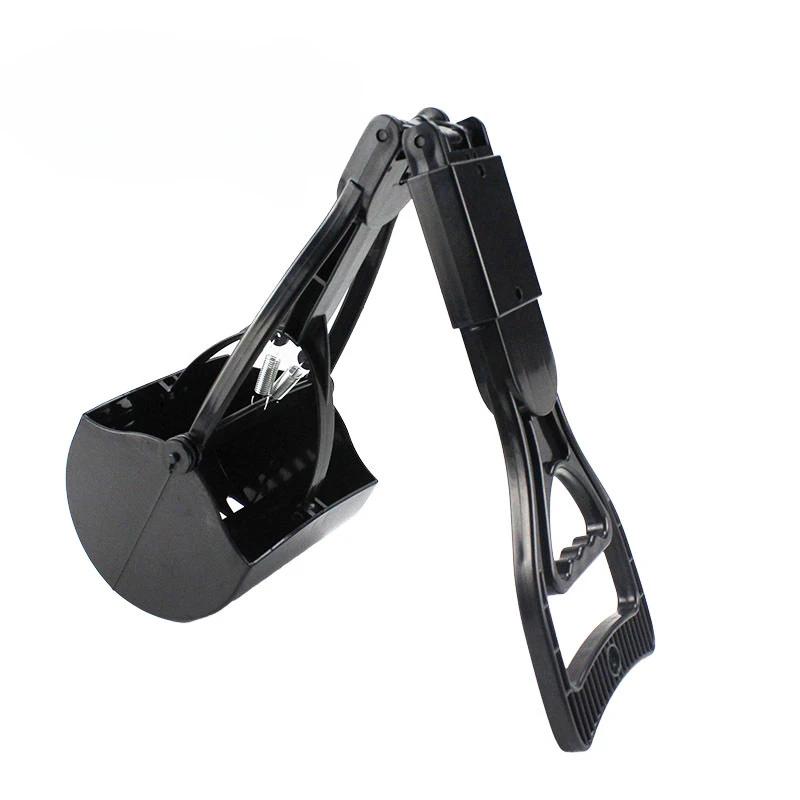 New Dog Poop Picker Extra Long Handle Large Collapsible Scooper Outdoor Dog Walking Cleaning Tool Feces Collector Pet Products