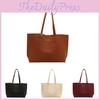 Elegant Large Multipurpose Tote Bag For Women Featuring Modern Minimalist Style And Durable Material Pu