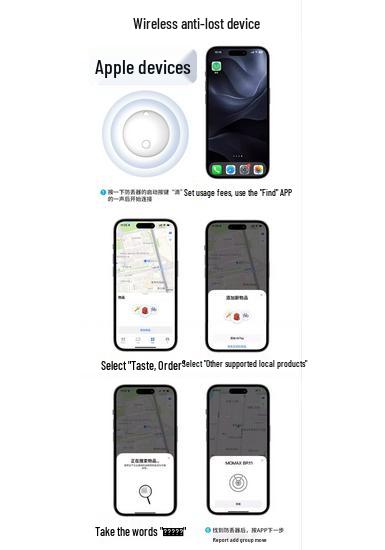 Airtag Global Finding Anti-Lost Tracker for Apple Devices, Pets, and Cars