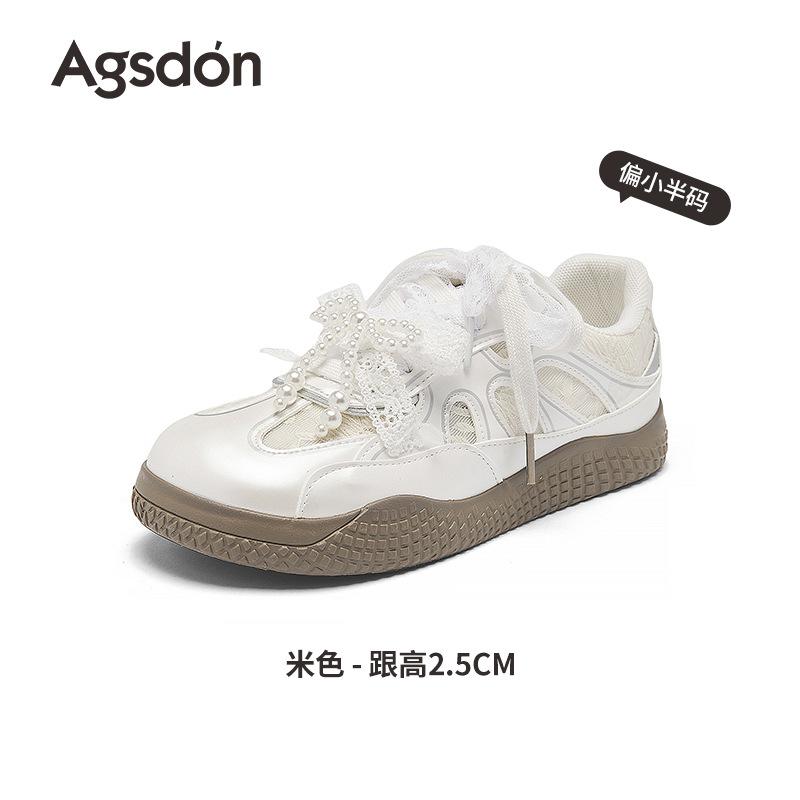 

Augustine silver Dexun shoes women s 2025 new autumn ballet style fashion casual board shoes platform sports shoes 40