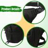 Bag Hip Pouch Decor, Multifunctional Waist Motorcycle Pack for Running, Riding, Cycling
