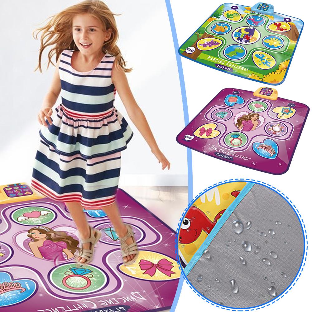 Electric Dancing Mat Parent-Child Game Machine Interactive Keyboard Electronic Blanket Blanket D1T2