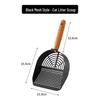 Stainless Steel Cat Litter Scoop for Tofu & Mineral Litter - Durable Metal Poop Shovel