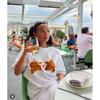 Fashion Women's T-Shirt Summer American Ins Casual Printing Graphic T-sh