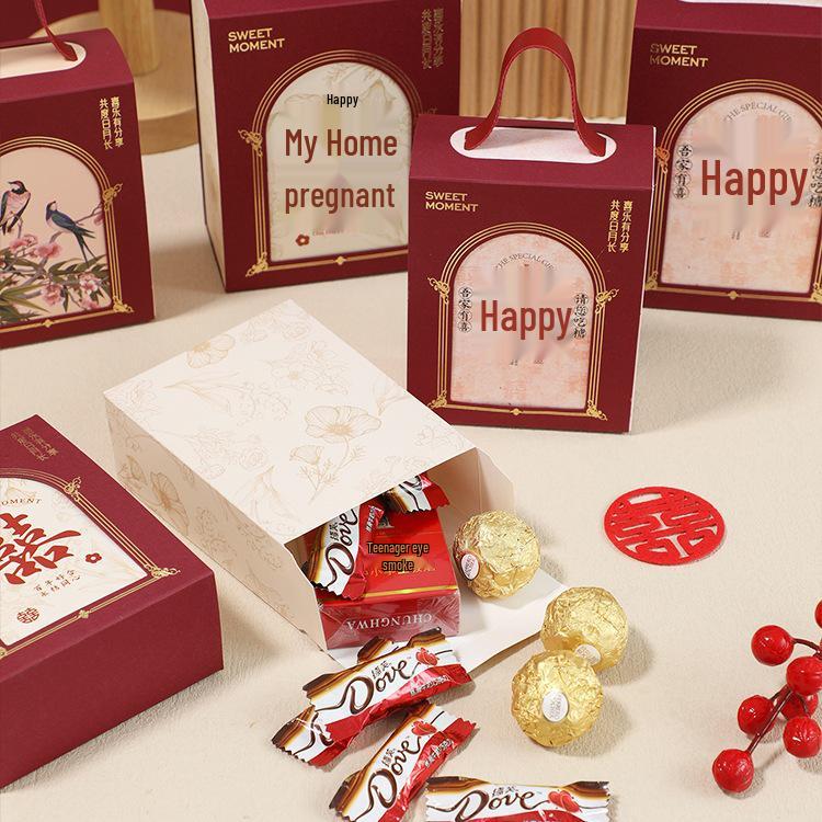 2025 New Wedding & Engagement Candy Gift Box