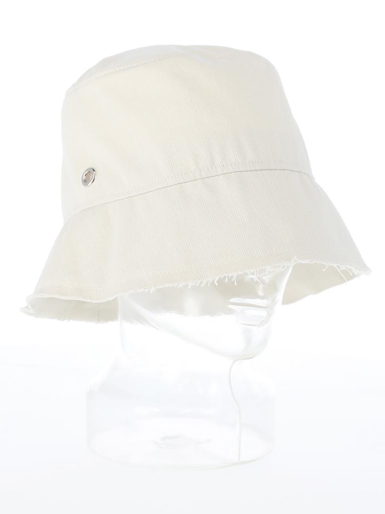 DILETTANTISME Unisex Side Eyelet Bucket Hat Ivory