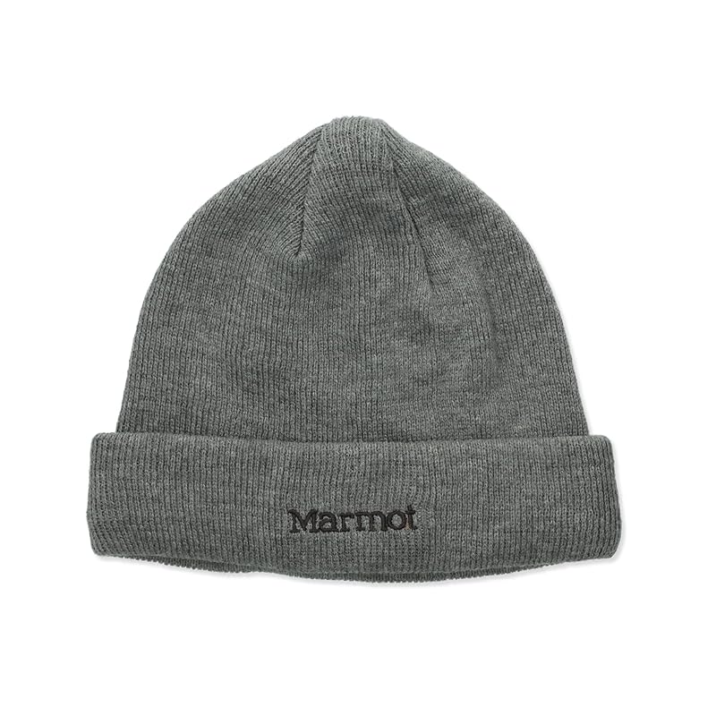 

[Marmot] beanie short knit watch gray