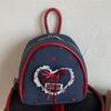Exquisite mini backpack, new trend niche love ballet girl travel backpack