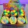 Anti Anxiety Dumpling Fidget Toys 3Pcs Glitter Transparent Pack With Steamer Sensory Toy for Work Break Relaxation