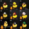 Cycling Lights Bicycle Lights Duck with Helmet Small Broken Wind Yellow Duck Road Bike Motor Helmet Riding Bicycle Accessories