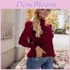 Fashion Women Summer Loose Casual Long Sleeves Lace T Shirt Blouse Tops For Effortless Style
