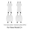 Seat Cover Cushion for Tesla New Model 3+ Highland 2024 Flannel Anti-dirty Seat Pad Mats Flocking Mat Car Seat Cover Accessories