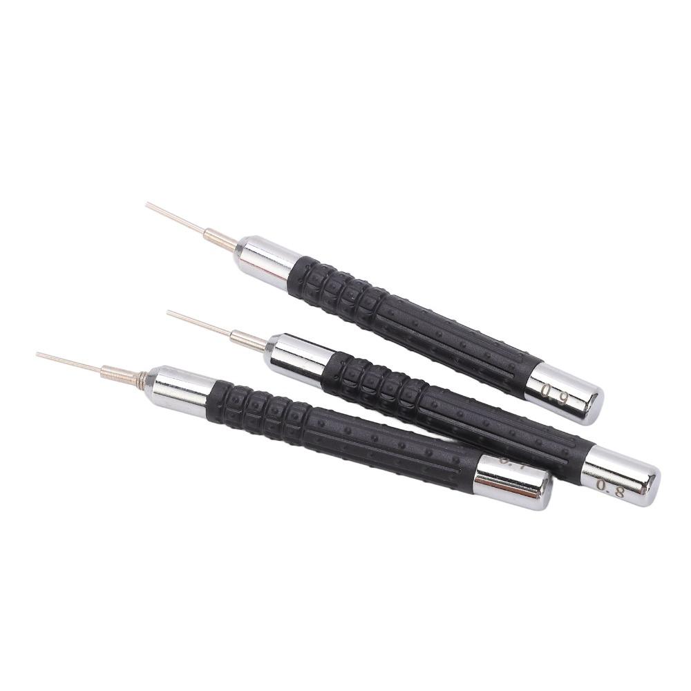 3pcs Pin Punch Design Watch Band Link Remover  for Watch Band Replacement and Link Remove