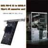 PCIE SATA Adapter Card 12 Port SATA 3 PCI Express X1 Expansion Card Riser Card