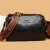 New Soft Leather Shoulder Messenger Bag Women's High-end Sense Large-capacity Women's Bag Bag Versatile Single Bag