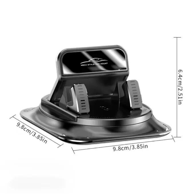 Car Phone Holder 360 Degree Rotation, Suitablefor Car Navigation In-car Dashboard, Horizontaland Vertica Screen Adjustment Angle