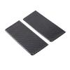 METYOUCAR Carbon Fiber Vanity Mirror Stickers for Honda Decorative Car Mirror Easy Decorative Interior Custom Set of 2 Fiber Panels, N-BOX JF3/JF4