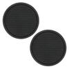 Car Non-slip Water Cup Pad Diamond Rhinestone Decor Rubber Round Mat Cup Holders Anti-skid Silicone Pads Auto Accessories