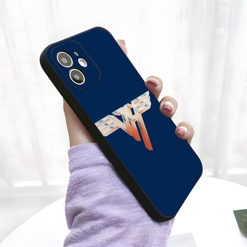Etui na telefon z gitarą Eddie Van Halen dla iPhone 17 Pro Max 15 Pro 16 14 Plus 12 13 Mini 11 Pro Odporne na wstrząsy Miękkie etui