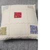 Handmade Cotton 2 Piece Patchwork Cushion Cover