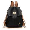 Schoolbag1011 Autumn New Fashion Simple Shoulder Shoulder Korean Version Atmospheric Backpack Trend Travel Women's Bag