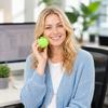 Fruit Shaped Stress Relief Toy Soft Squeeze Ball Sensory Fidget Toy for Hand Therapy and Anxiety Reduction Durable Material