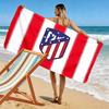 Club Atletico De Madrid2 Print Beach Towel, Large Soft Quick Dry Towel for Beach Camping Swimming