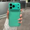 Luxury Shockproof Large Window AG Case for 17 16 15 14 13 Pro Max Crystal Camera Bumper Armor Protective Back Cool Cover