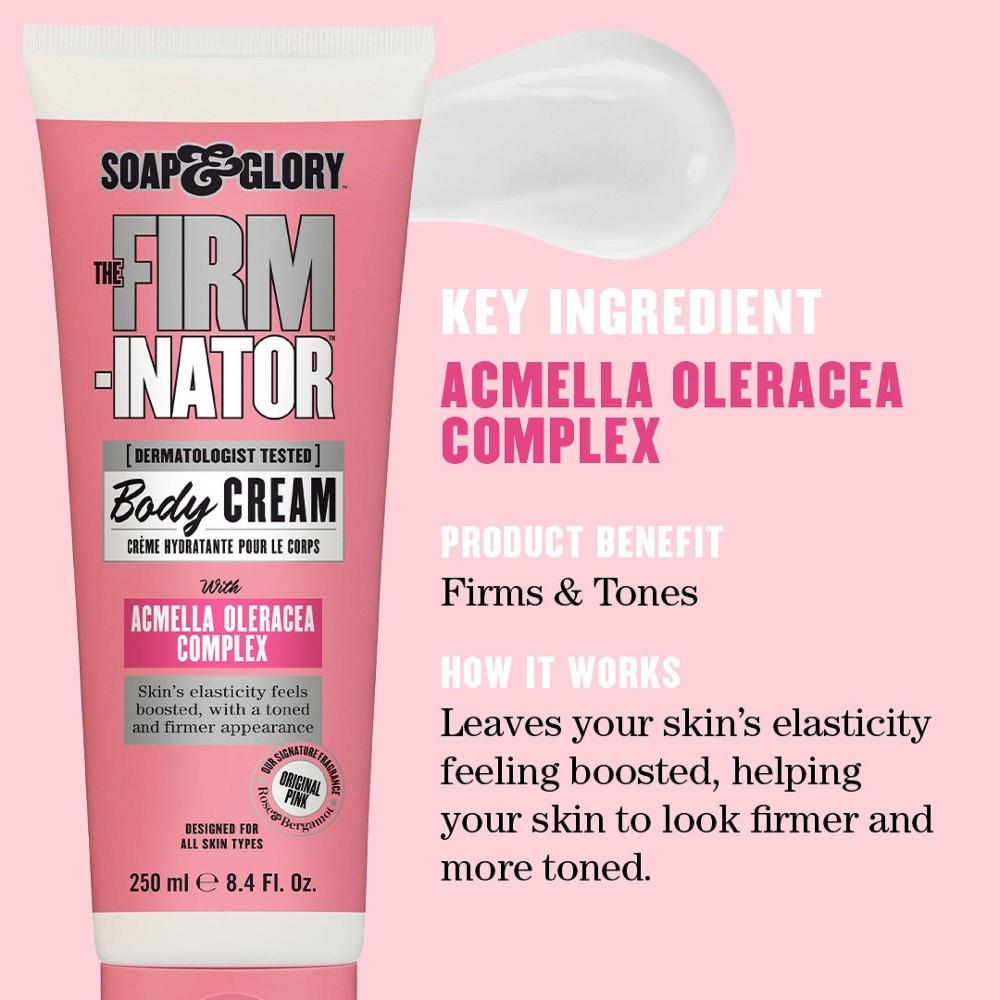 Soap   Glory The Firminator Moisturizing Body Cream 8.4 Oz