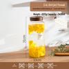 Sparkling Wine Sealed Jar,  High Borosilicate Glass Bottle for Home Brewing, Fruit Wines like Lychee, Green Plum, Bayberry.