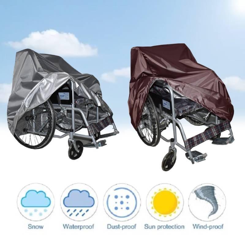 Electric Folding Elderly Wheelchair Waterproof Cover Fashion Simple Outdoor
