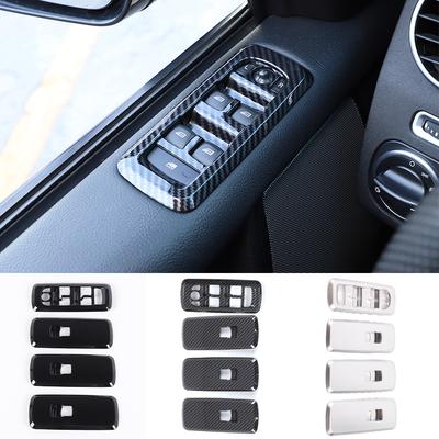ABS Carbon Auto Fensterheberschalter Knopf Panel Abdeckung Zierleiste Für Land Rover Discovery 4 2010-2016 Für Range Rover Sport 2010-2013