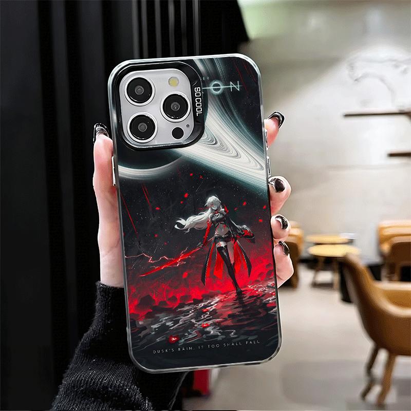 Honkai Star Rail Acheron Shockproof Phone Case for iPhone 18 17 Air 16 16E 15 Pro Max 14 Plus 13 Mini 12 Back Cover Anti Fall Funda
