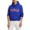 Polo Ralph Lauren SS24 Genser med hette og lange ermer med stort logotrykk Unisex genser Blå MNPOKNI16821963-401