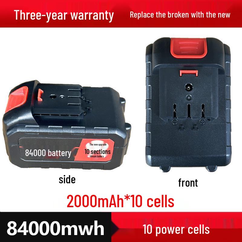 21V Rechargeable Handheld Drill with Large Capacity Lithium Battery