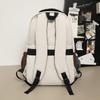 Color Block Student School Bag Men's Large Capacity Backpack Women Travel Couple Bag