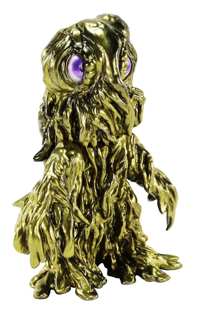 Character Content Production Middle Size Series Godzilla Hedorah Hedorah Plated Paint Gold 120mm PVC Painted Complete Soft Vinyl Figure (CCP) [13th