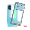 Für Samsung Galaxy A51 A515 A515F A515FN A515X Gehäuse Mittelrahmen Abdeckung Akku Rückseite Rückkamera Linse Logo