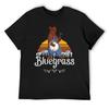Bluegrass 5 String Banjo Gift T-Shirt Tees Funny T-shirts Cotton Man T-shirts Fitted T Shirts for Men