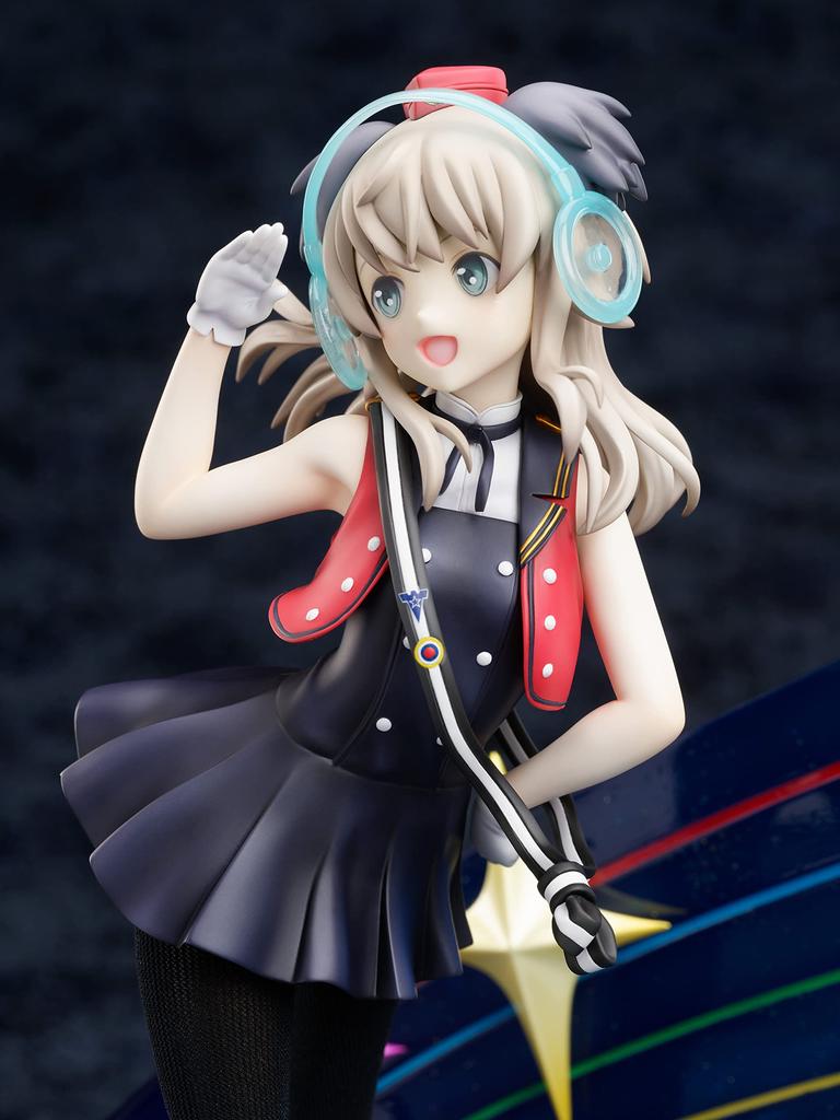 Furyu Federation Air Force Air Magic Band Luminous Witches Virginia Robertson scale PVC painted completed figure 1/7 AMU-FNX713