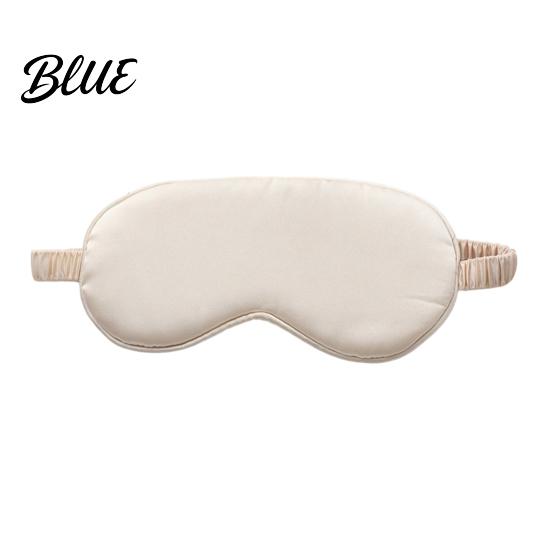 Relaxing Sleep Mask for Airplane Double Sided Silk Touch Mask Breathable Eye Travel Darkness Sleeping Home Nap Light Blocking Blindfold with