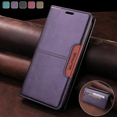 Business Leather Phone Case for XiaoMi Redmi Note 15 14 13 Pro Plus + 12 11S 10 9S Pro 14C 13C A3 Magnetic Flip Wallet Cover