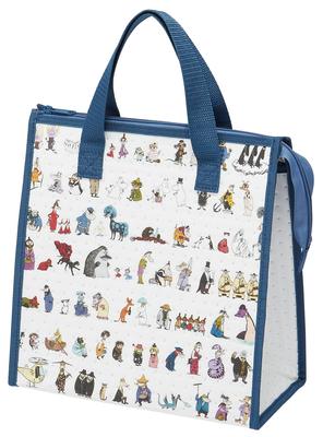 Lunch x Mumin 80. Jubiläumstasche, Vliesstoff, Isoliert, 26,5 27cm, Edition, FBC1-A