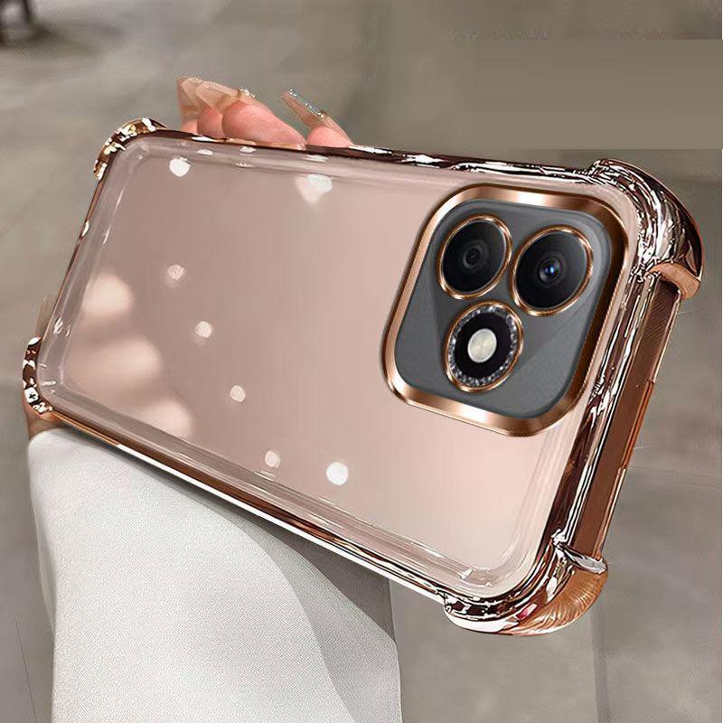 Custodia per Honor 400 Lite Custodia per telefono Honor 400 lite Honor 400 lite Angoli ispessiti Antiurto Placcata cover posteriore