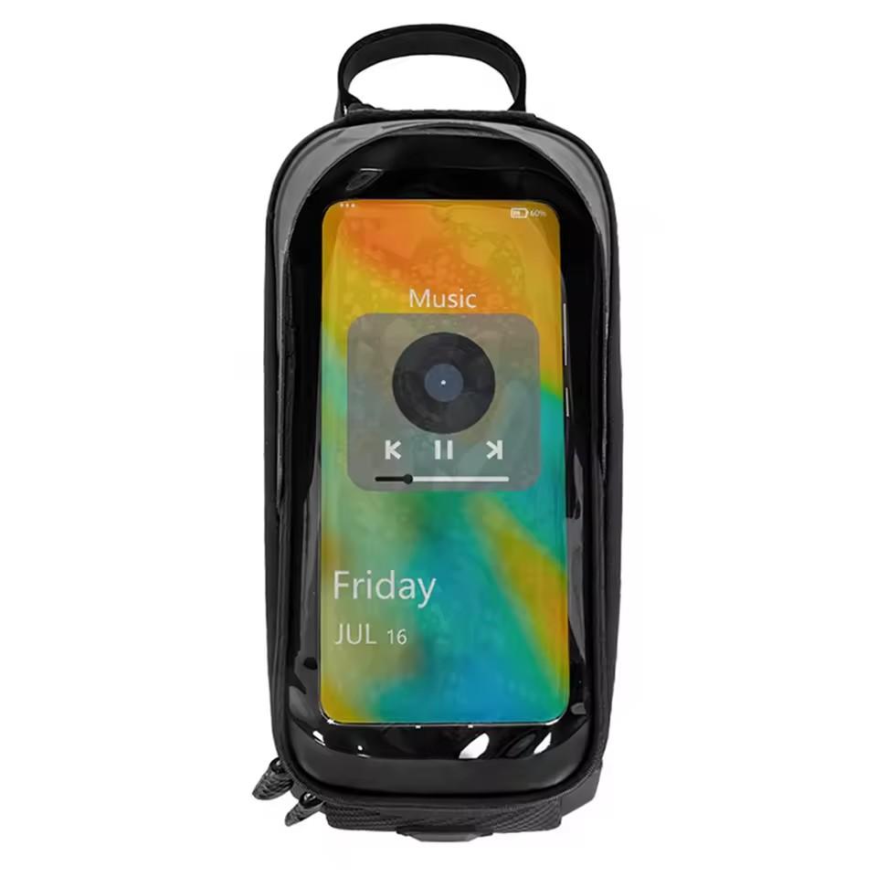 Waterproof Bike Handlebar Phone Bag Sensitive Touch Screen Cycling Front Frame Storage Pouch Universal Bike Phone Holder Case