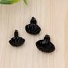 40Pcs Black Plastic Safety Noses For Teddy Bear Doll Animal Puppet Crafts Children DIY Doll toys Accessories Dog Puppy Nose