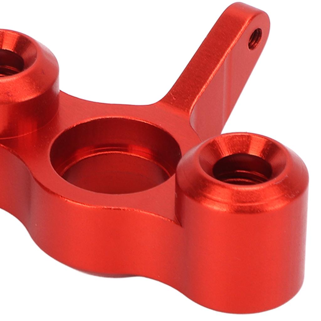 2Pcs RC Metal Steering Knuckles Replacement RC Aluminum Alloy Steering Hub Carrier for JLB 1Celsius10 Truck