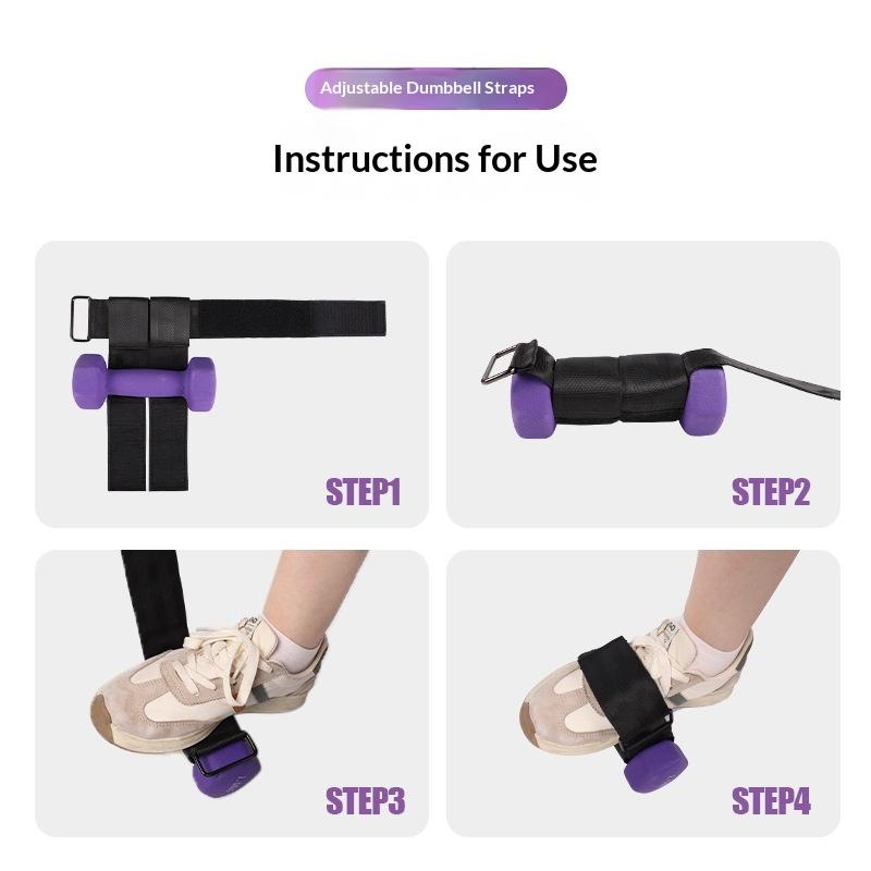 Shin Splint Relief Strap Enhance Calf Strength Adjustable Weight Ankle Straps For Customizable Resistance Training