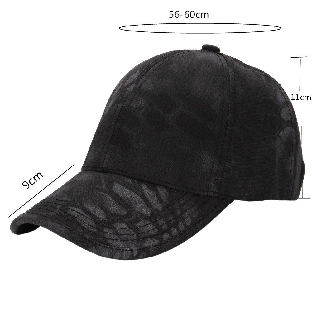 ERIC YIAN Casual Cotton Golf Cap for Men and Women (Khaki)